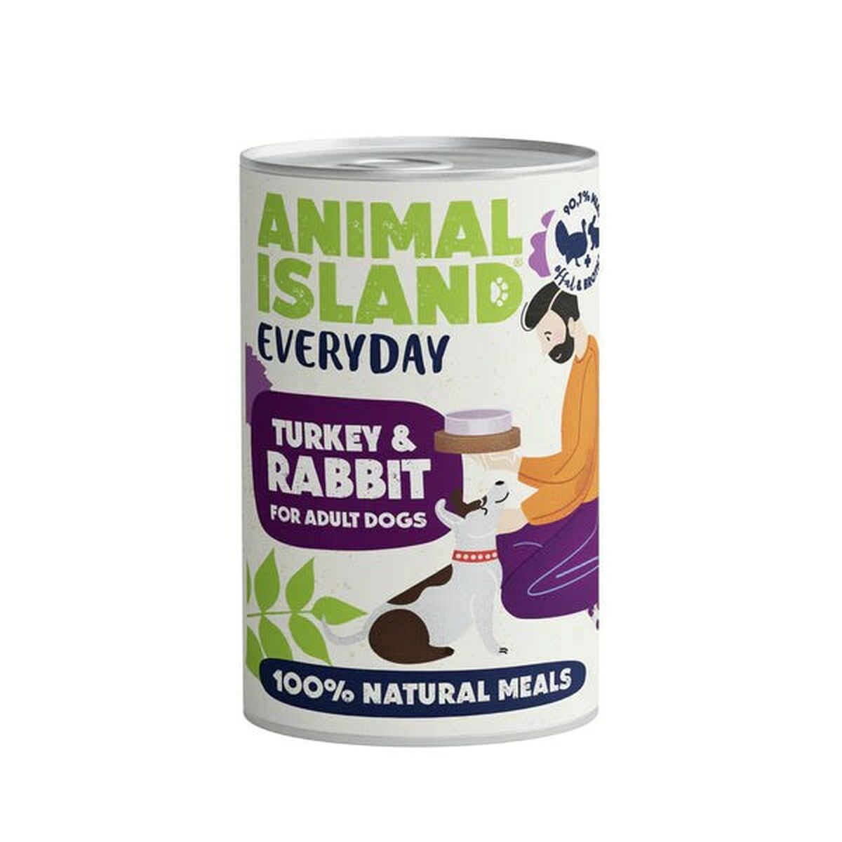 Våt mat ANIMAL ISLAND Everyday Turkey Kalkon 400 g