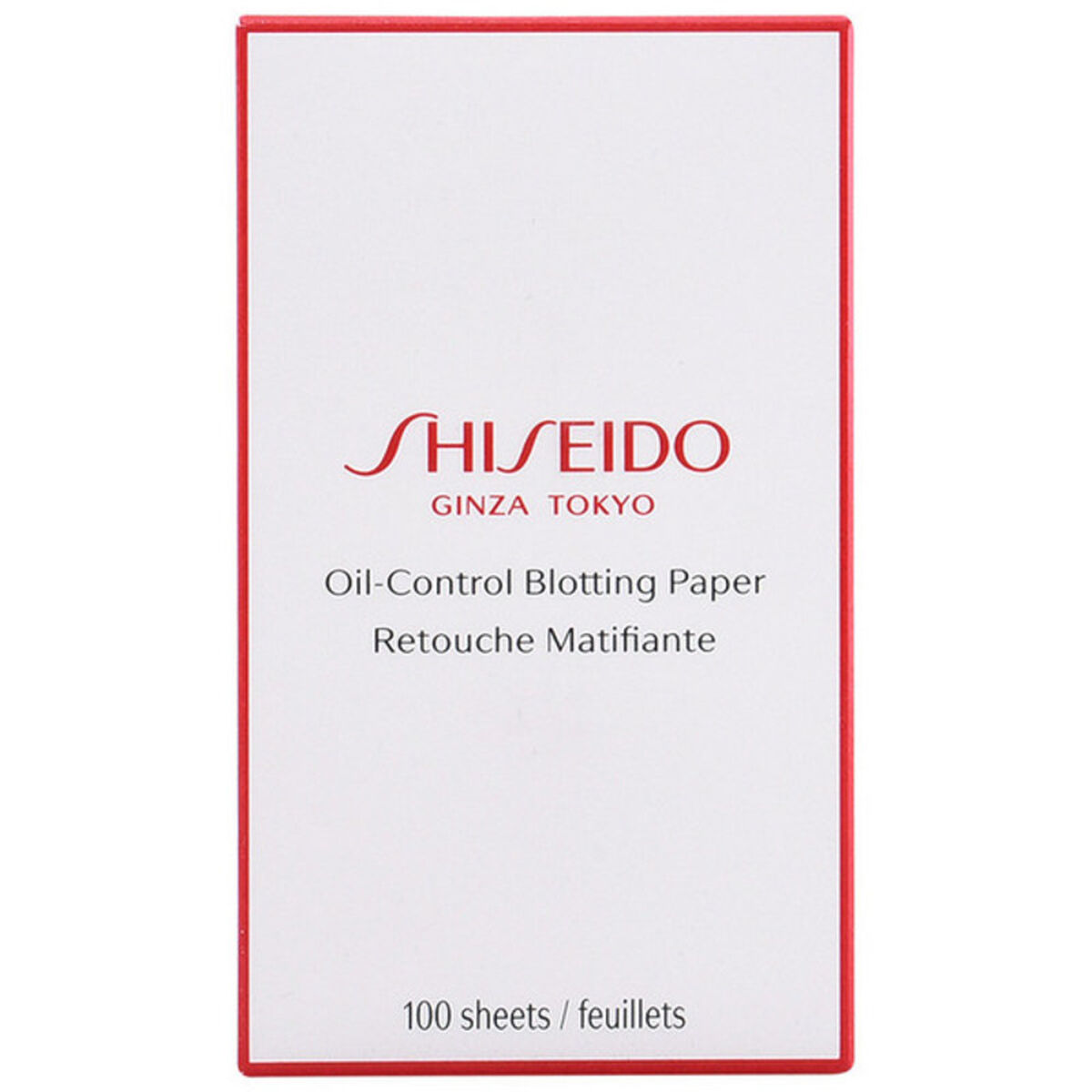 Absorberande ansiktspapper Shiseido 0729238167124 (100 antal)
