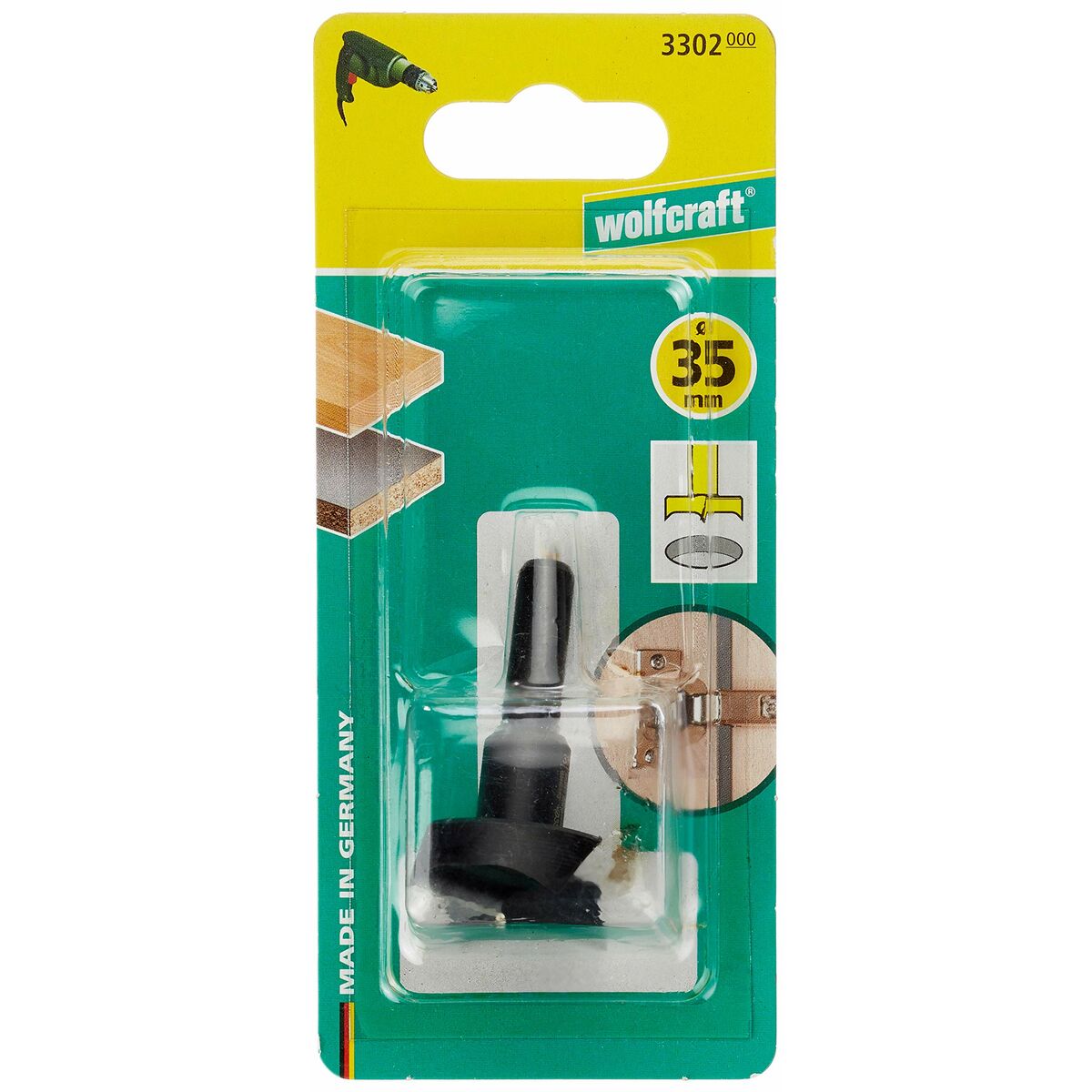 Fräs för fräsmaskin Wolfcraft 3302000 - 8