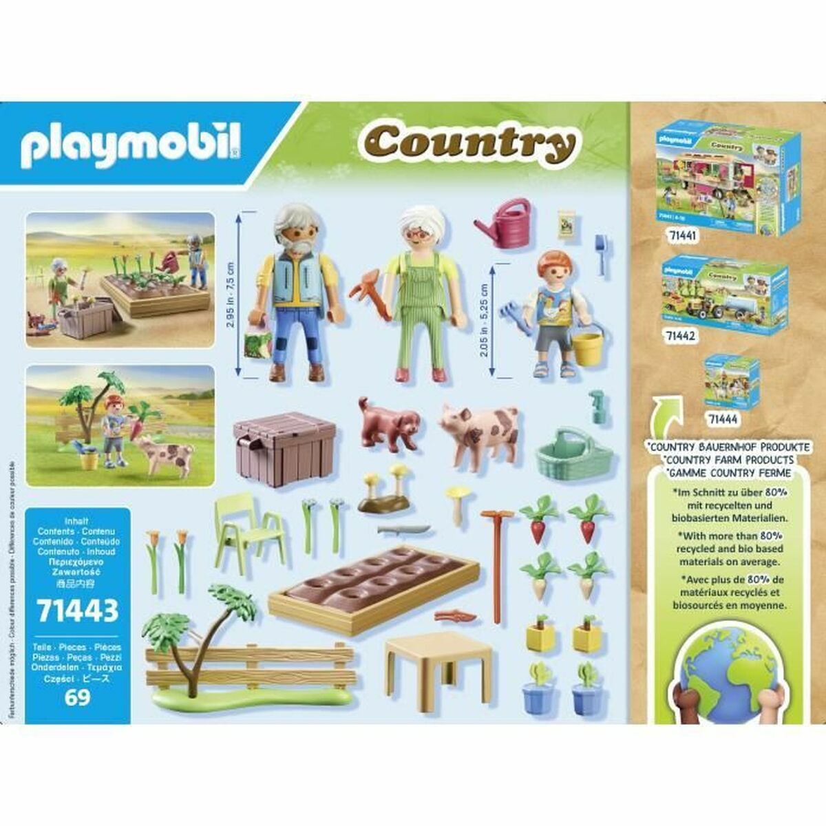 Playset Playmobil 71443 Country - 2