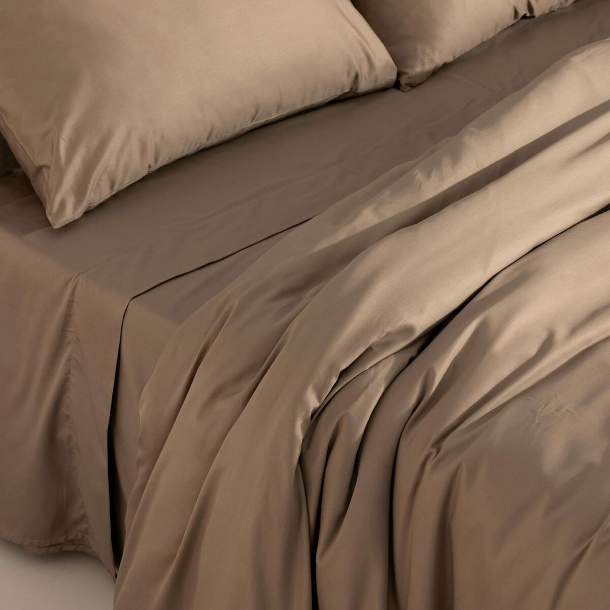 Påslakan SG Hogar Greige 300 Trådar 155 x 220 cm - 3