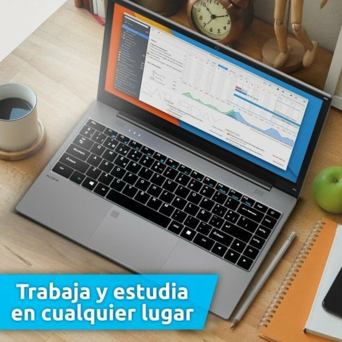 Bärbar dator Alurin Flex Advance 14" Intel Core i5-1235U 16 GB RAM 500 GB SSD - 4