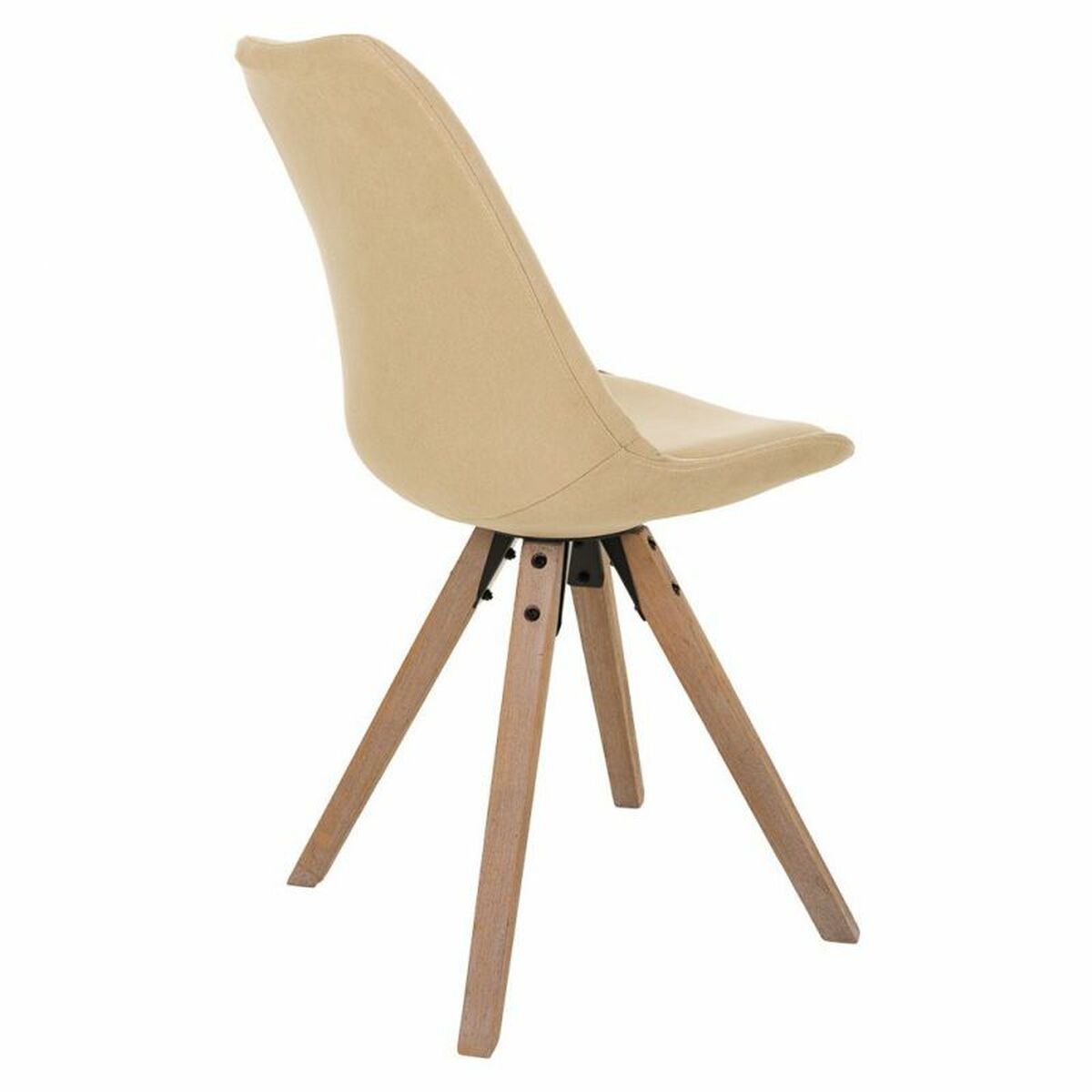 Matsalsstol Alexandra House Living Kräm 44 x 84 x 48 cm - 4