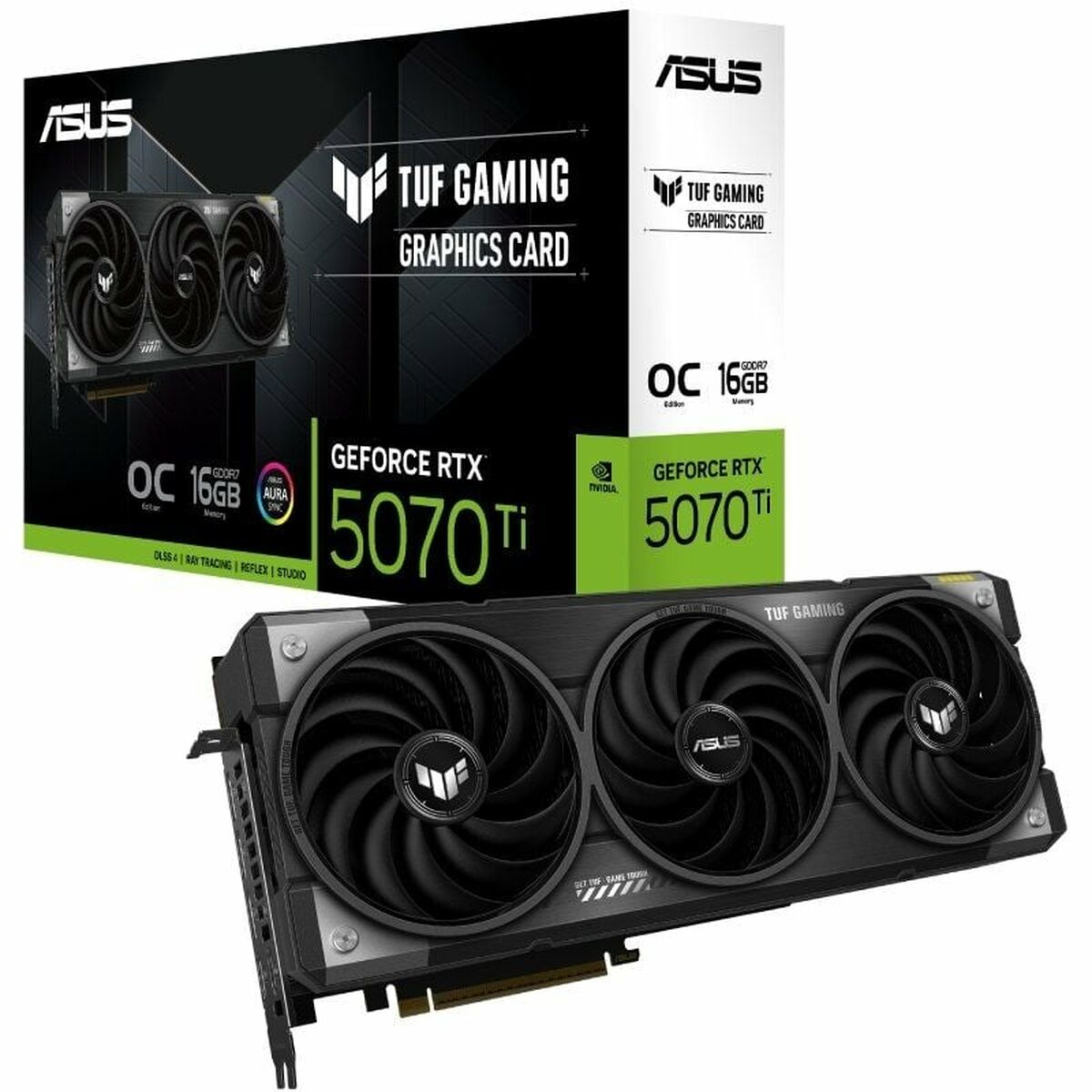 Grafikkort Asus 90YV0MD0-M0NA00 nvidia geforce rtx 5070 ti 16 GB GDDR6 GDDR6X