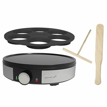 Pannkaksmaskin Fagor 1200 W Svart