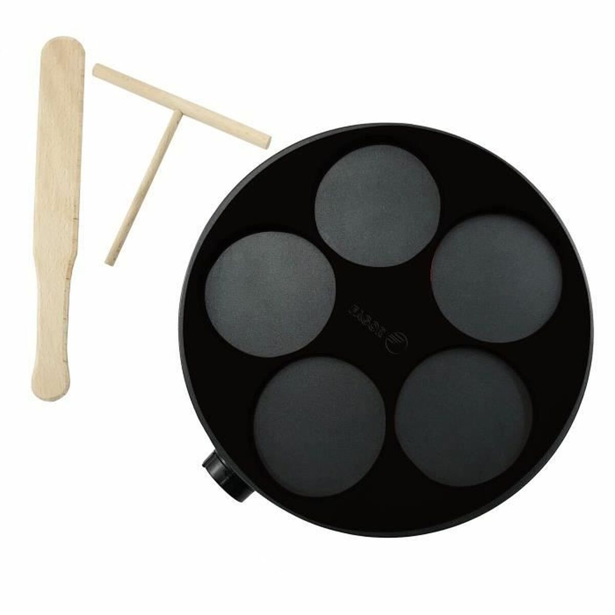 Pannkaksmaskin Fagor 1200 W Svart - 4