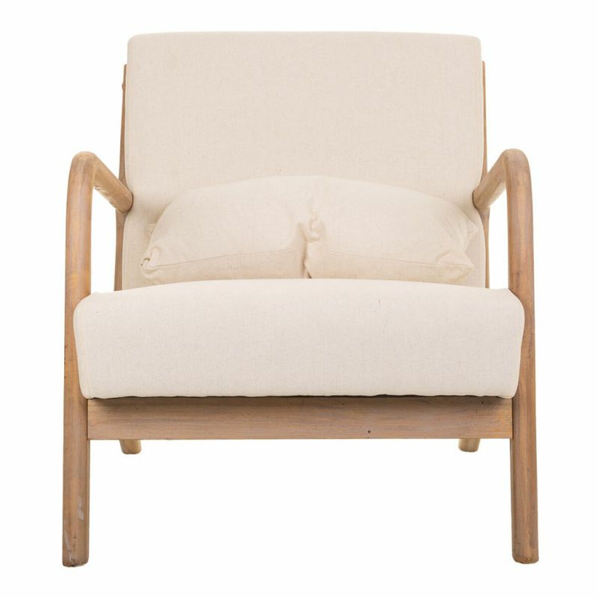 Fåtölj Alexandra House Living Grå 85 x 74 x 66 cm - 2
