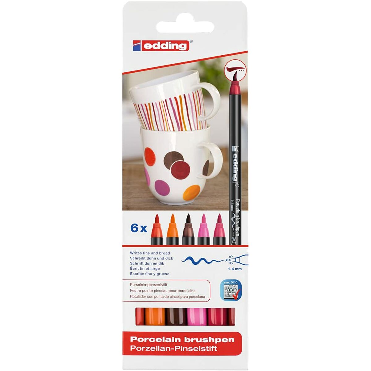 Tuschpennor Edding 4200 Multicolour - 3