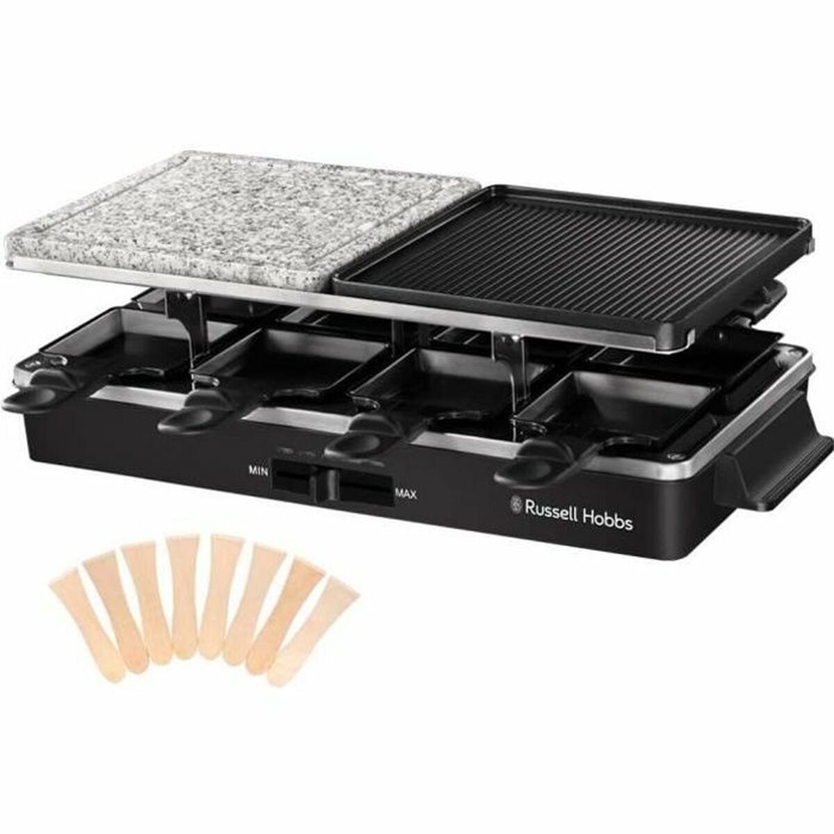 Stekbord Russell Hobbs Raclette Svart - 4