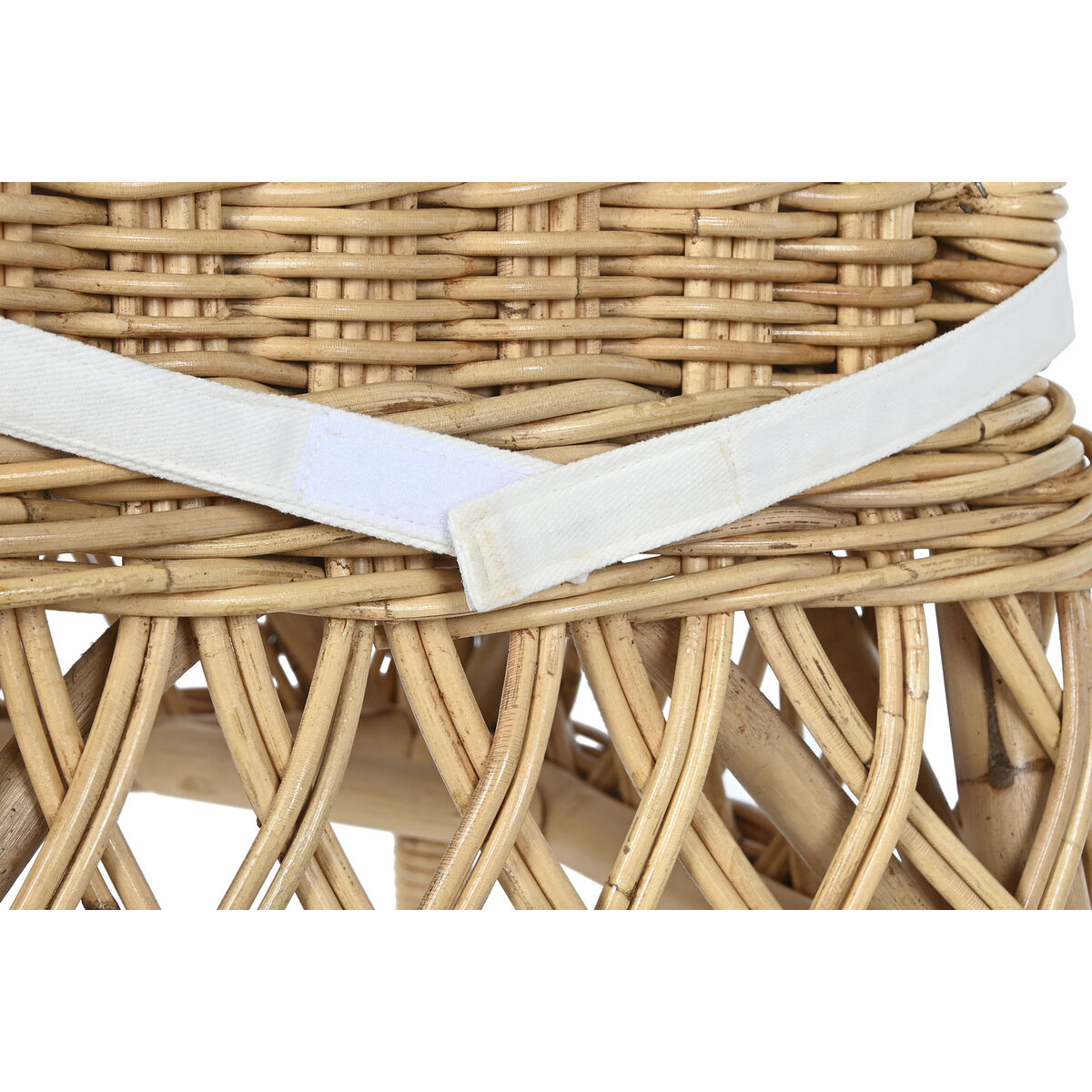 Stol DKD Home Decor Vit Naturell 45 x 55 x 85 cm 45 x 55 x 90 cm 47 x 58 x 90 cm - 6