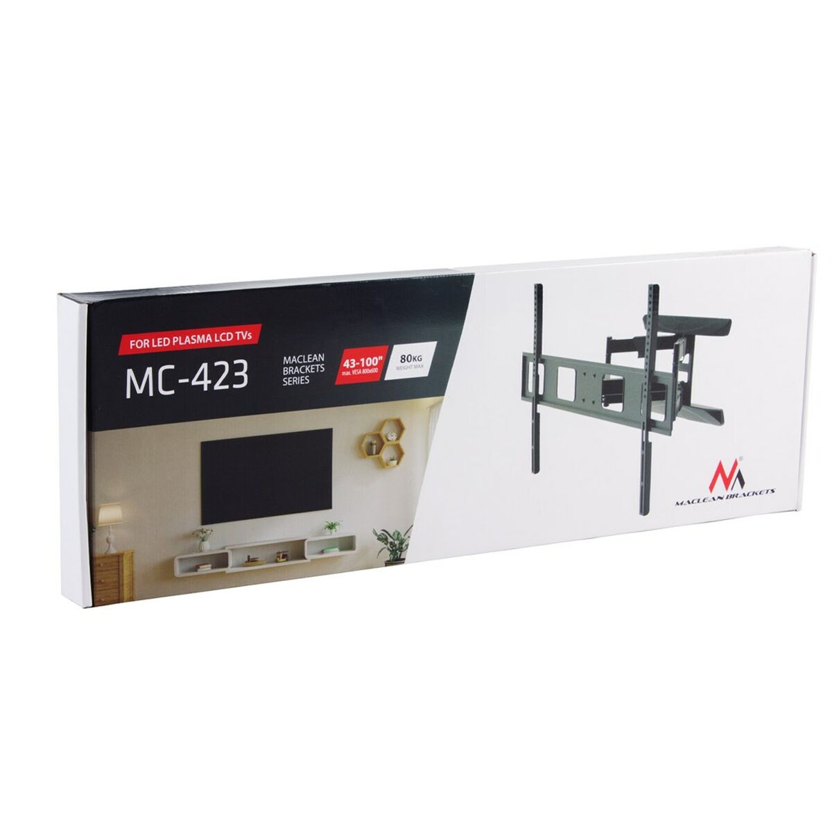 TV-fäste MacLean MC-423 43" 100" 80 kg - 4