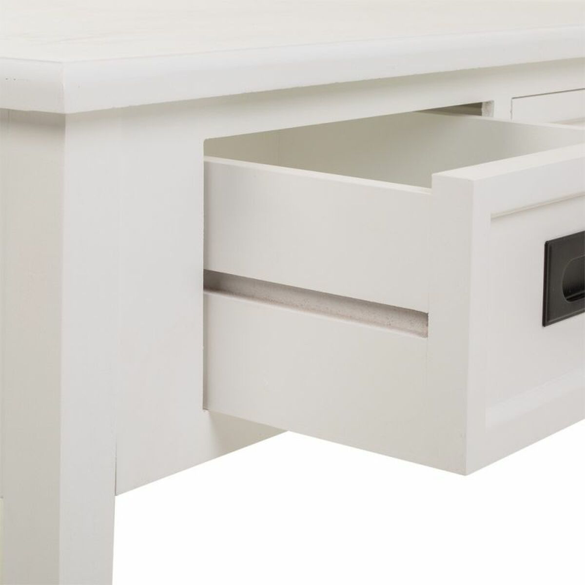 Soffbord Alexandra House Living Vit Furu Trä MDF 80 x 50 x 80 cm - 7