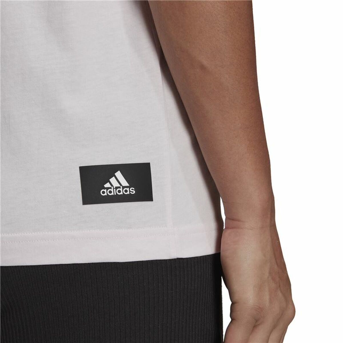 T-shirt med kortärm Dam Adidas Future Icons Rosa - 6