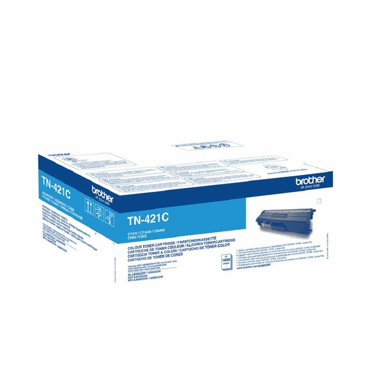 Original Toner Brother TN-421C Turkos - 3