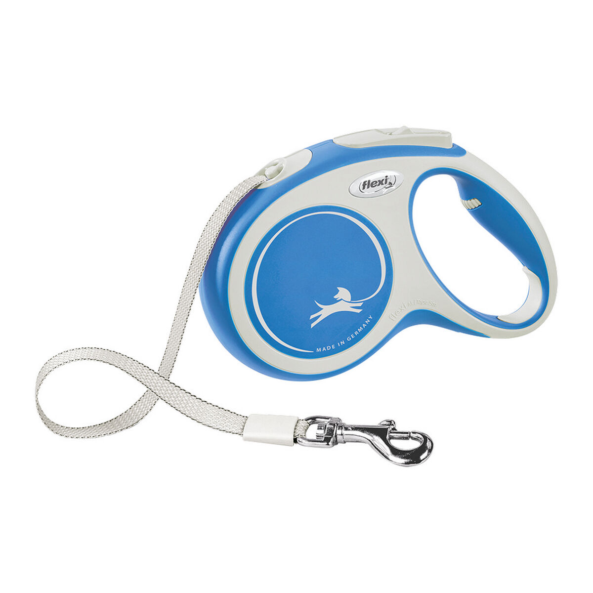 DoHundkoppel Flexi NEW COMFORT 5 m Blå Storlek S - 5