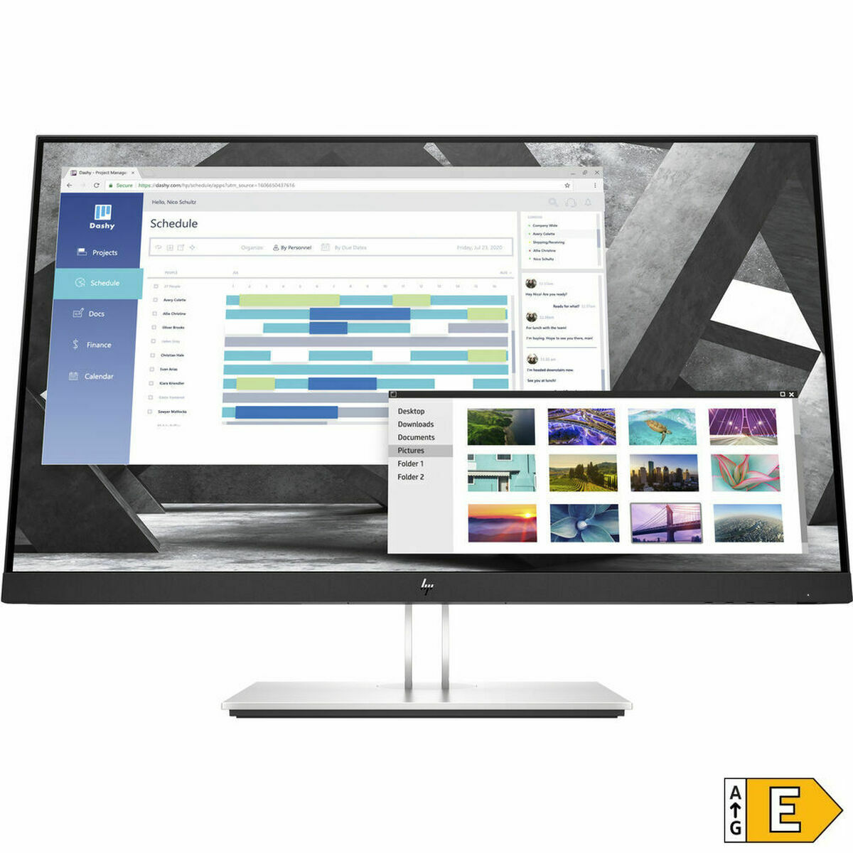 Monitor HP E27q G4 QHD IPS Quad HD 27" - 7