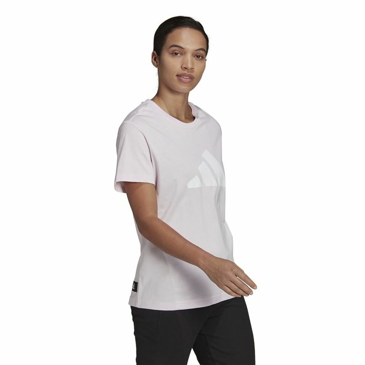 T-shirt med kortärm Dam Adidas Future Icons Rosa - 4