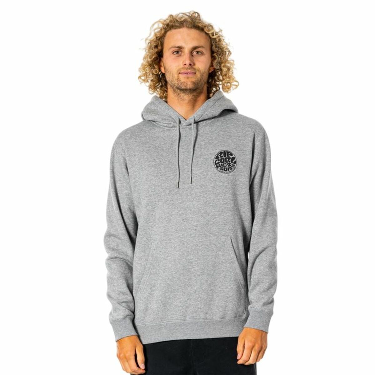 Tröja med huva Herr Rip Curl Wetsuit Icon Grå