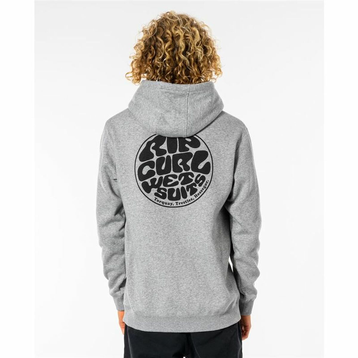 Tröja med huva Herr Rip Curl Wetsuit Icon Grå - 2