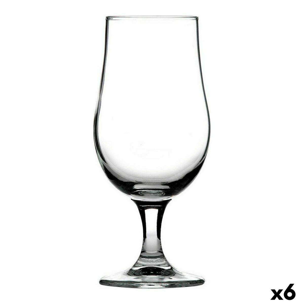 Ölglas Crisal Munique Transparent Glas 370 ml (6 antal) - 3