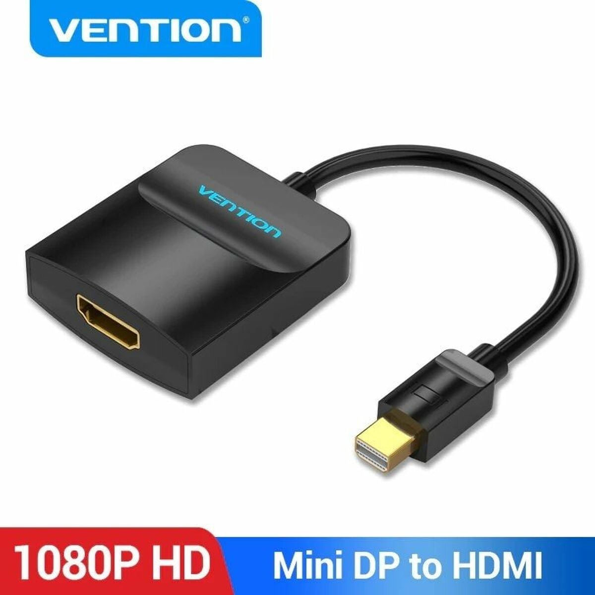 Kabel DisplayPort Mini till HDMI Vention HBCBB 10 cm Svart - 2