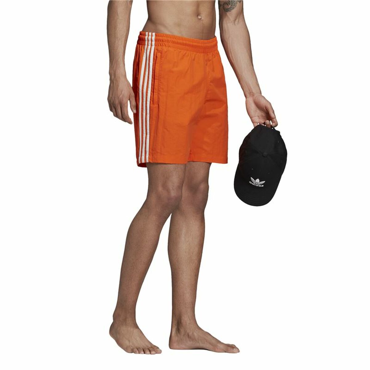 Baddräkt Herr Adidas Originals Orange - 4