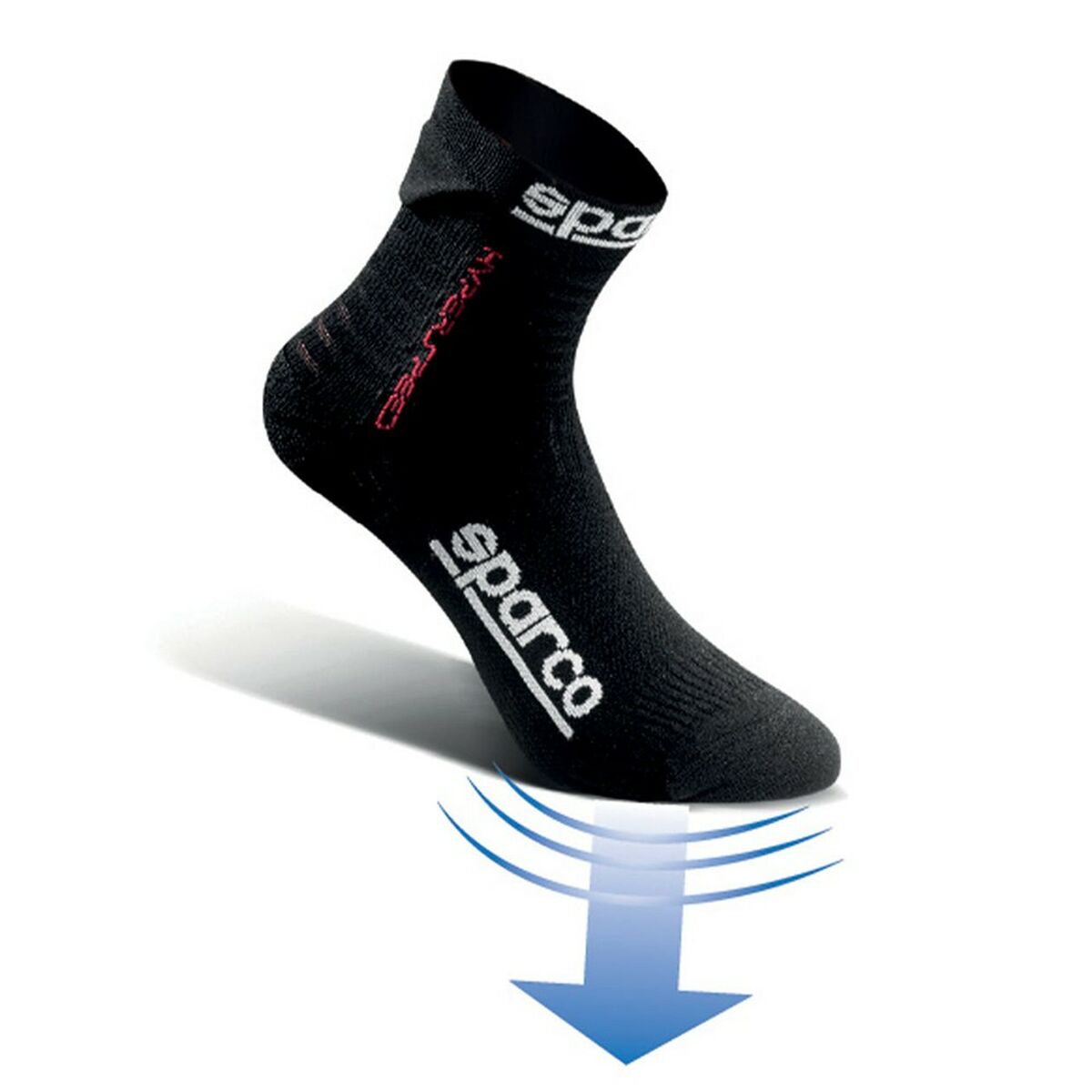 Strumpor Sparco HIPERSPEED Svart (46-47) - 6