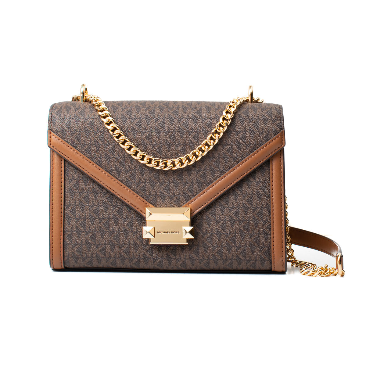 Axelväska Michael Kors Whitney Brun 24 x 18 x 8 cm
