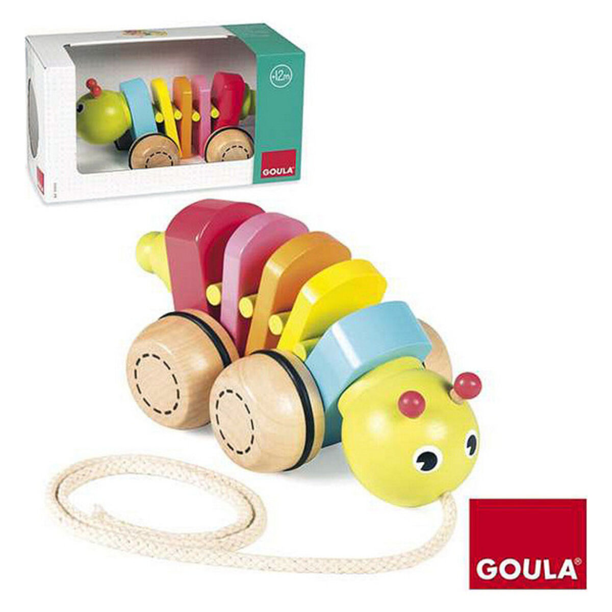 Utbildningsspel Goula D53454 Trä - 6