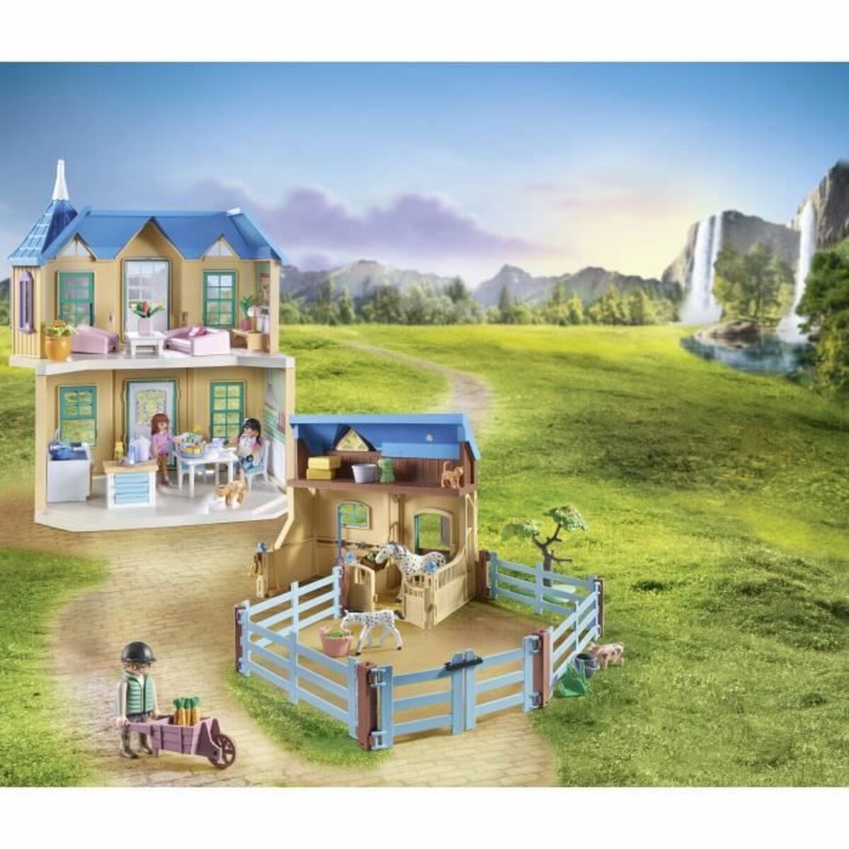 Playset Playmobil 71351 Horses of Waterfall - 5