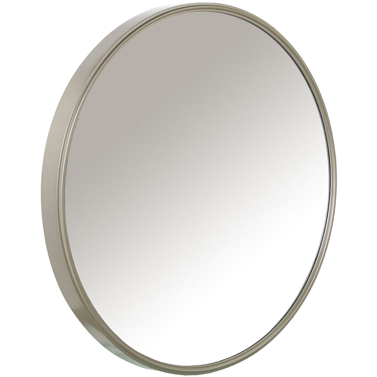 Väggspegel Alexandra House Living Gyllene Plast 5 x 69 x 70 cm Rund - 2