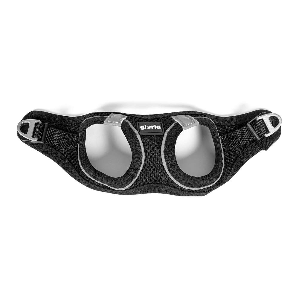 Hundsele Gloria Air Mesh Star Svart Storlek XXS (24-26 cm) - 3