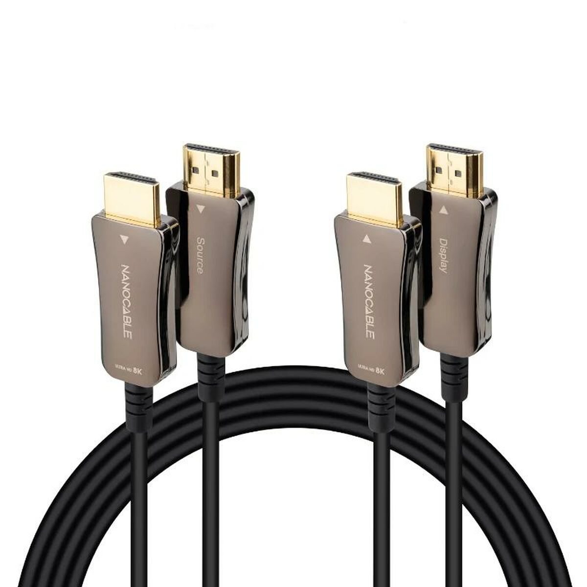Kabel HDMI NANOCABLE 10.15.2150 8k ultra hd 48 gbit/s 50 m Svart - 2