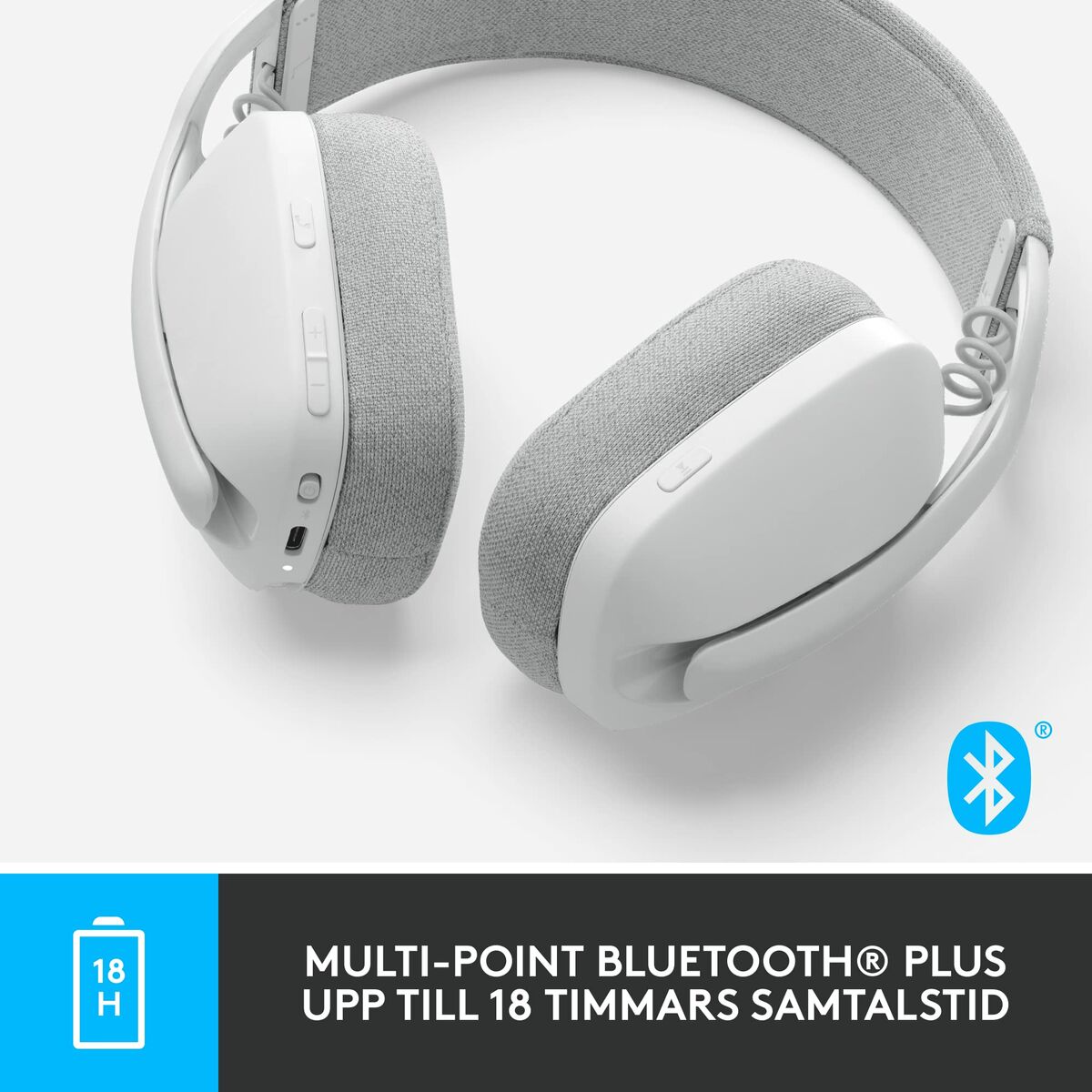 Hörlurar med Mikrofon Logitech Vit - 2