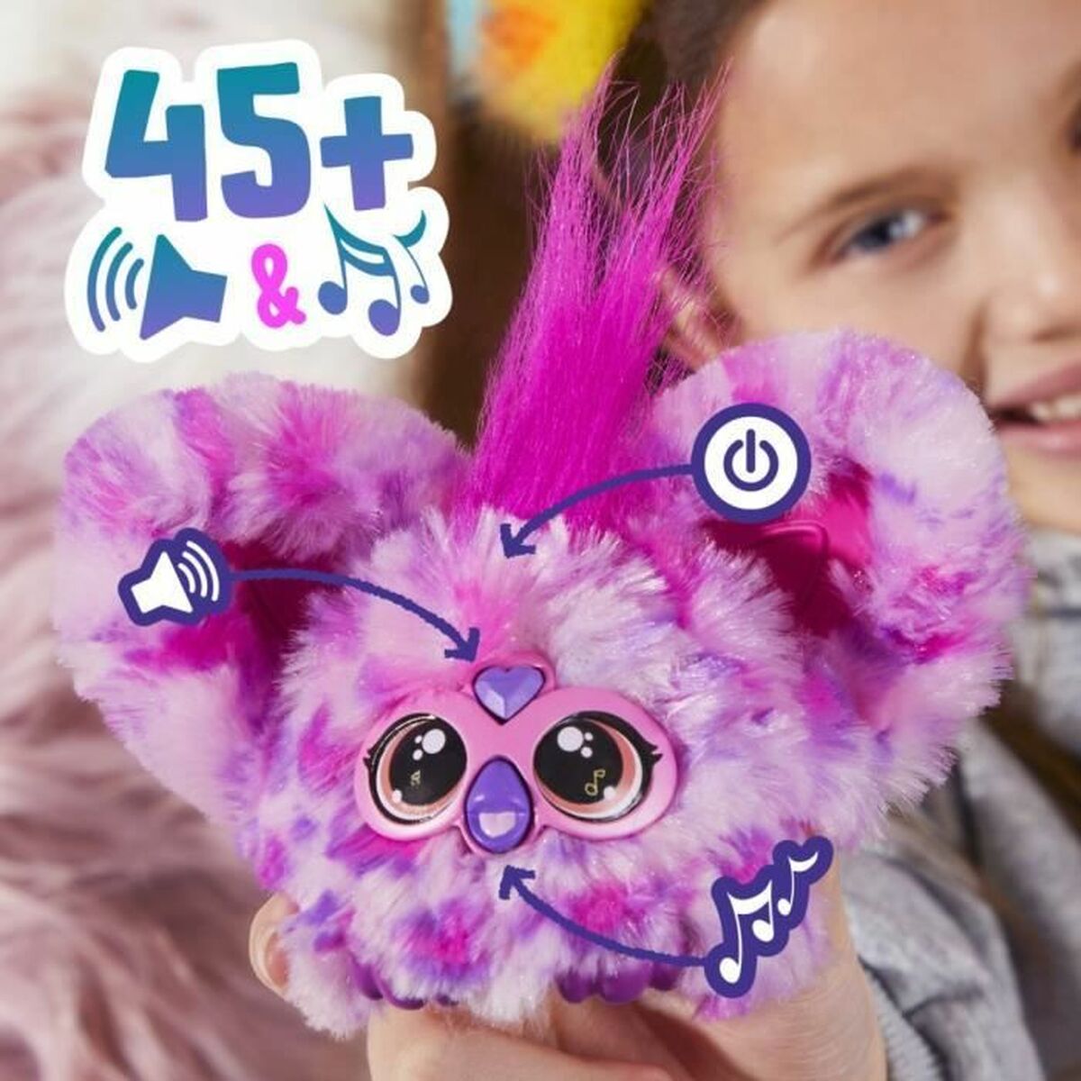 Interaktivt Husdjur Hasbro Furby Furblets Hip-Bop - 4