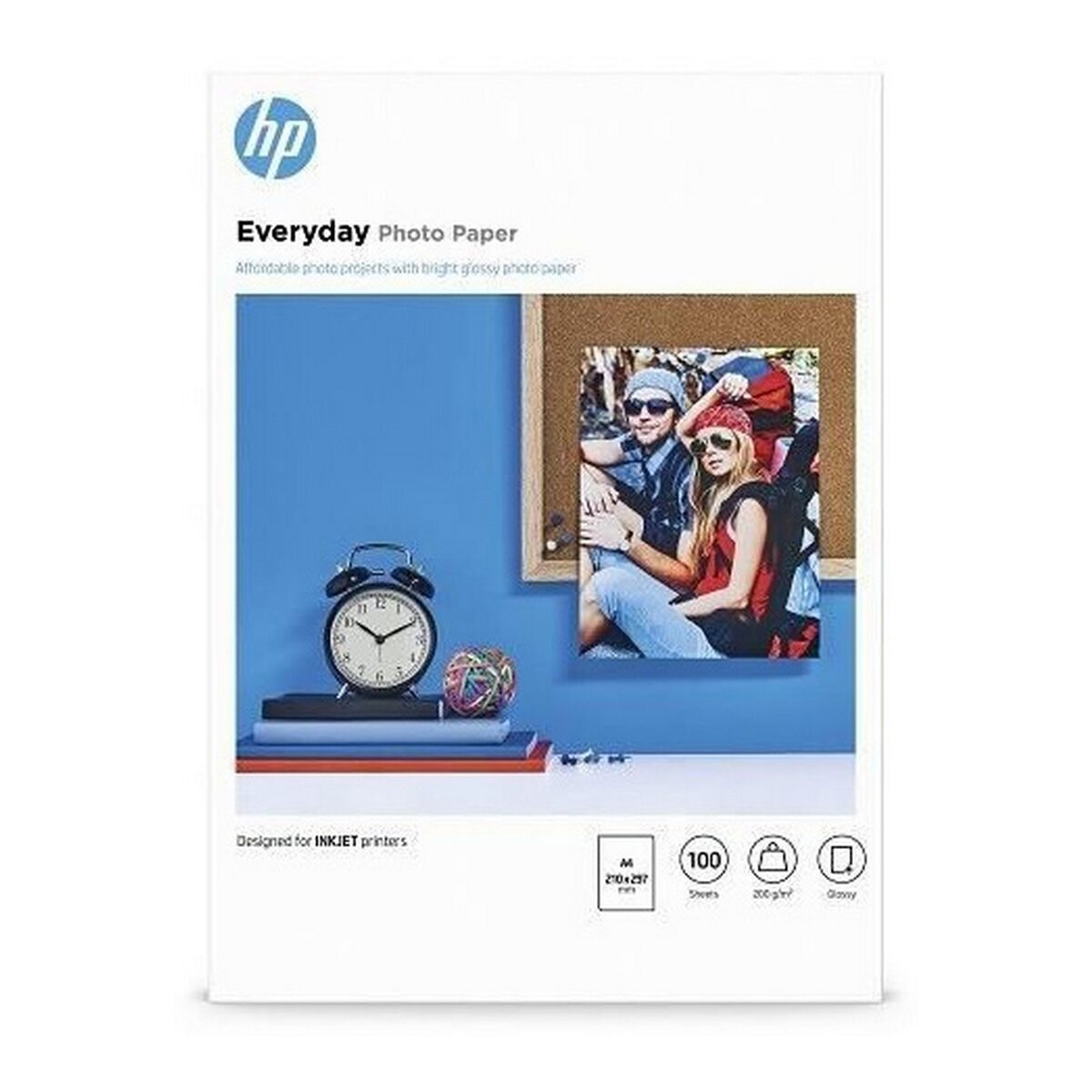 Fotopapper Blankt HP Q2510A A4 - 6