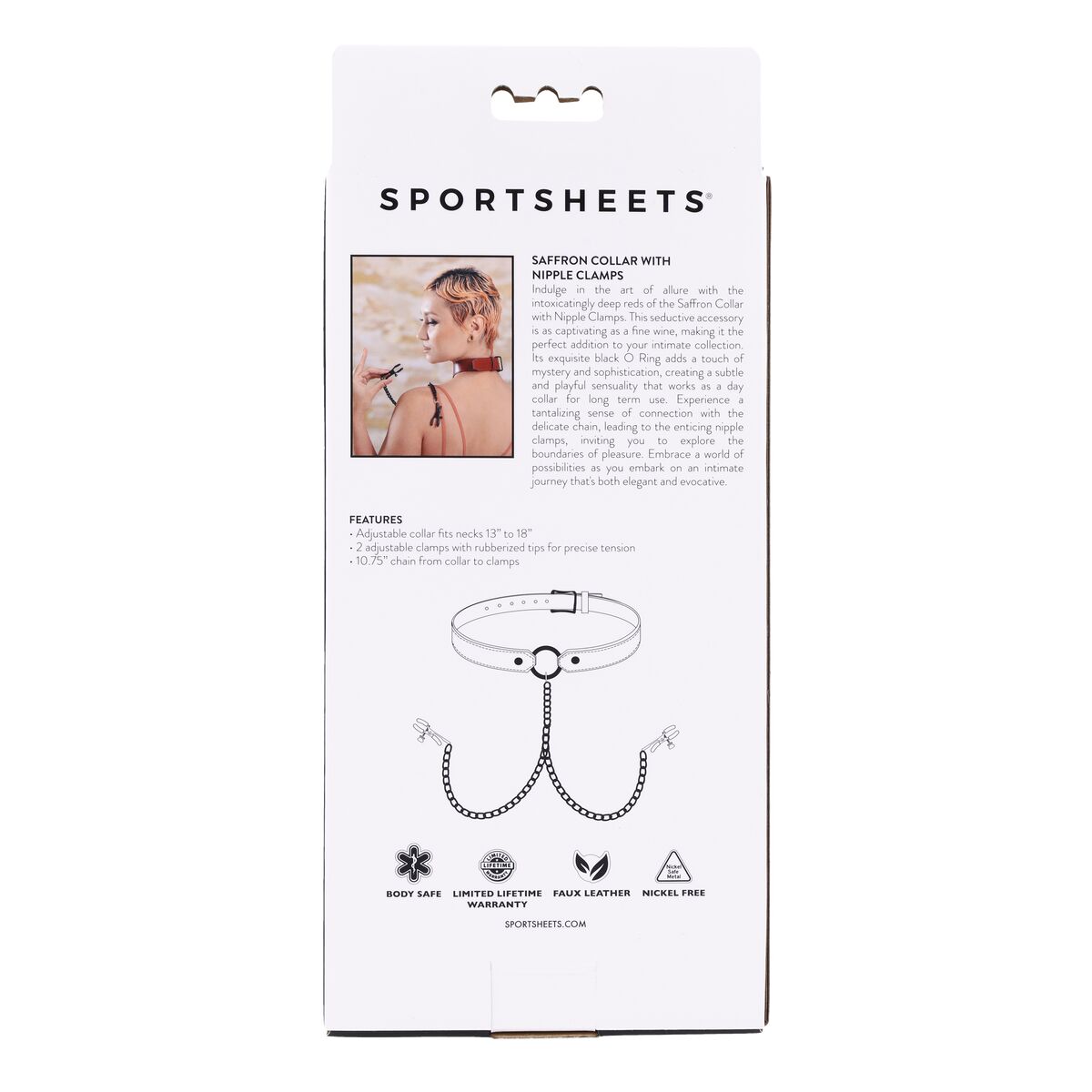 Vårtklämmor med Kedja Sportsheets - 4