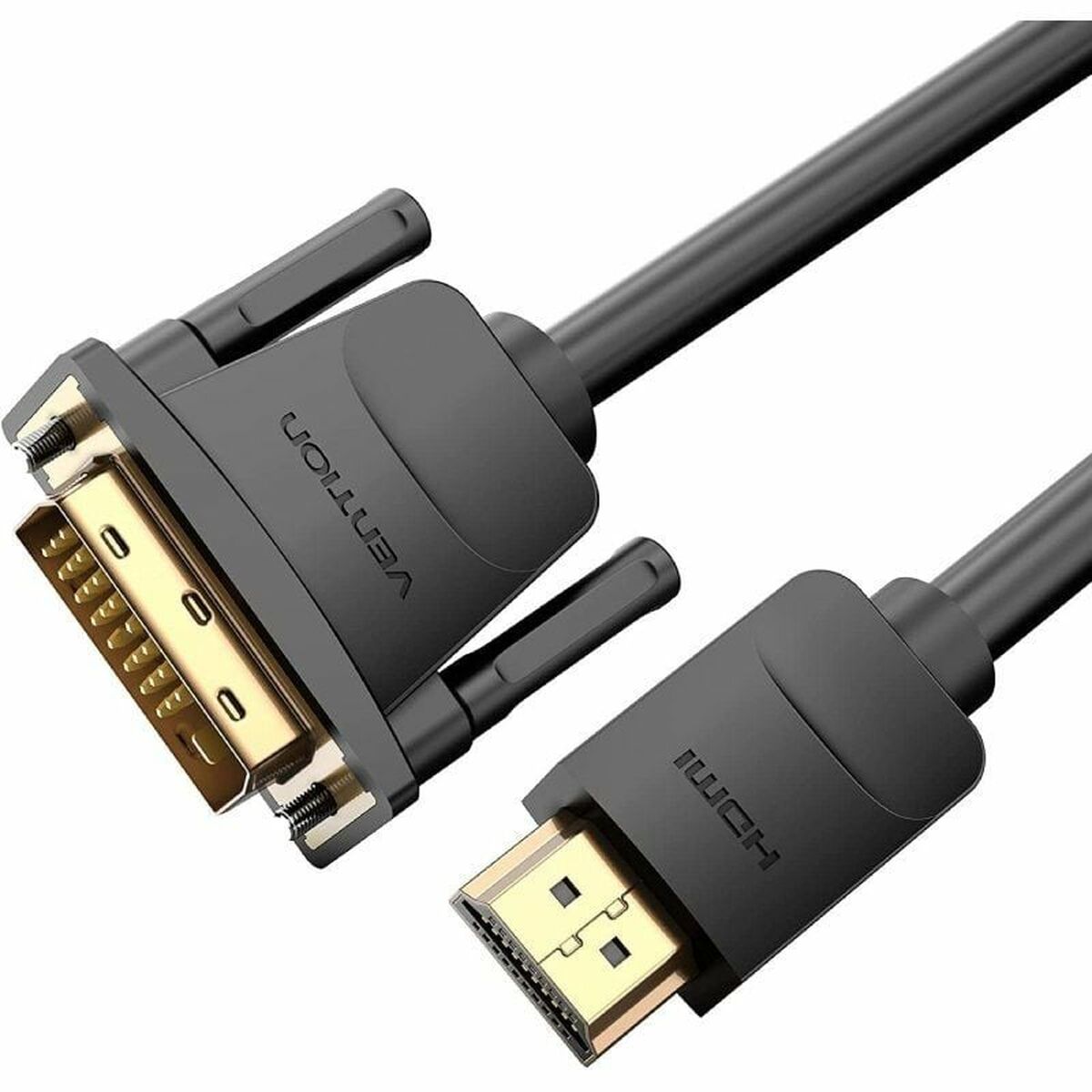 DVI till HDMI Adapter Vention ABFBF Svart 1 m - 2