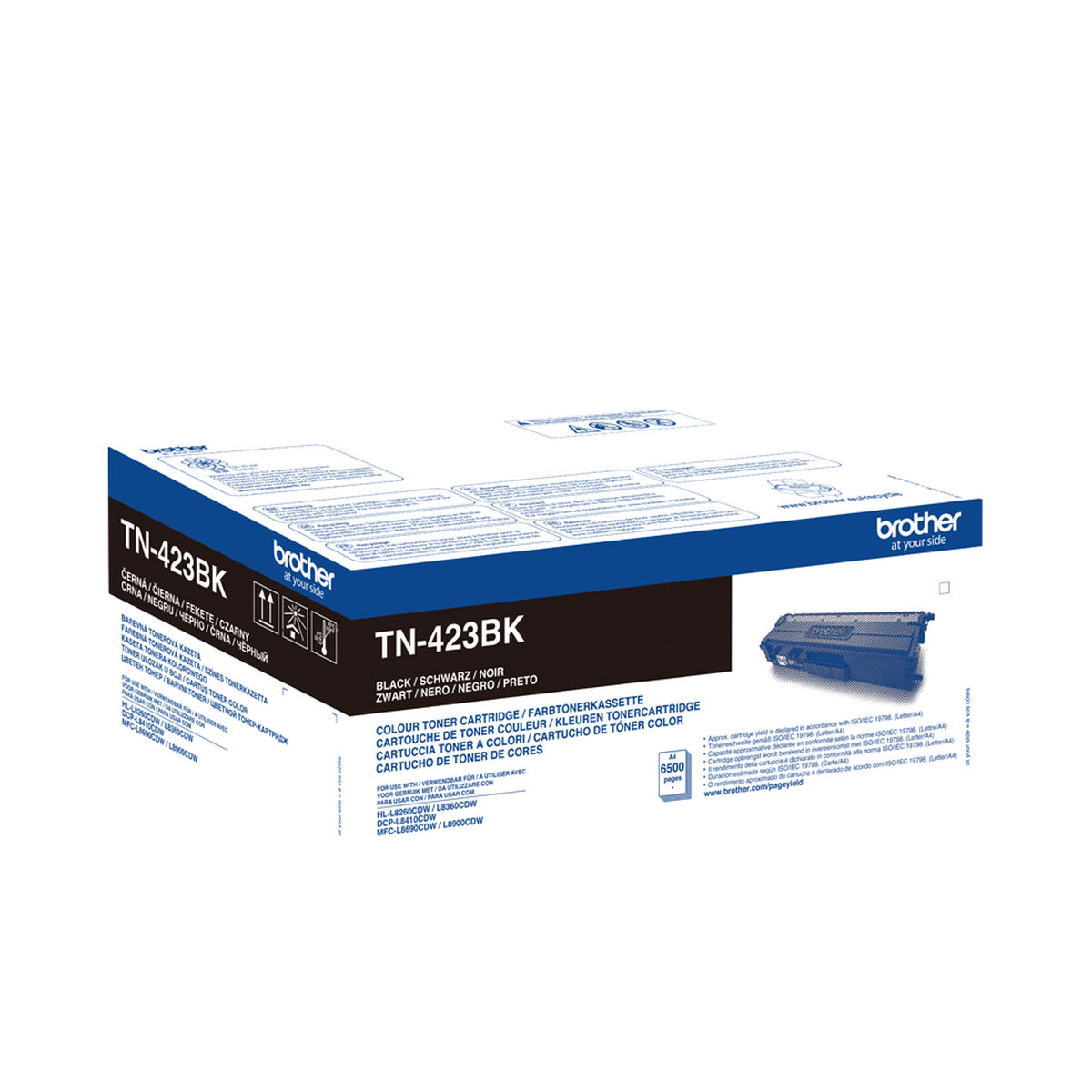 Original Toner Brother TN-423BK 6500 pp. Svart - 2