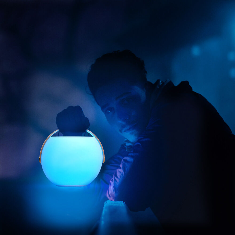 Bluetooth högtalare med LED-belysning KSIX Bubble Vit 5 W Bärbar - 2