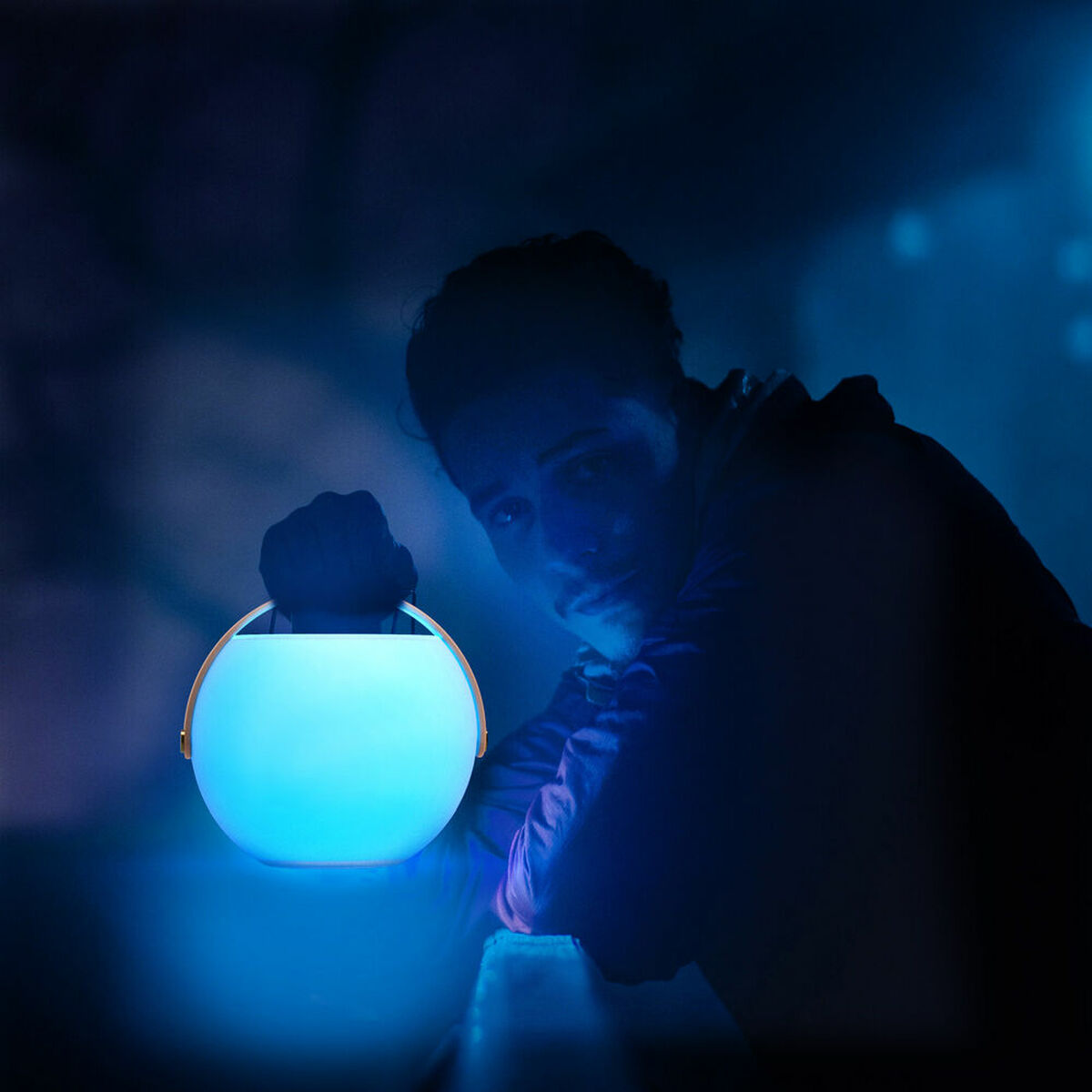Bluetooth högtalare med LED-belysning KSIX Bubble Vit 5 W Bärbar - 9