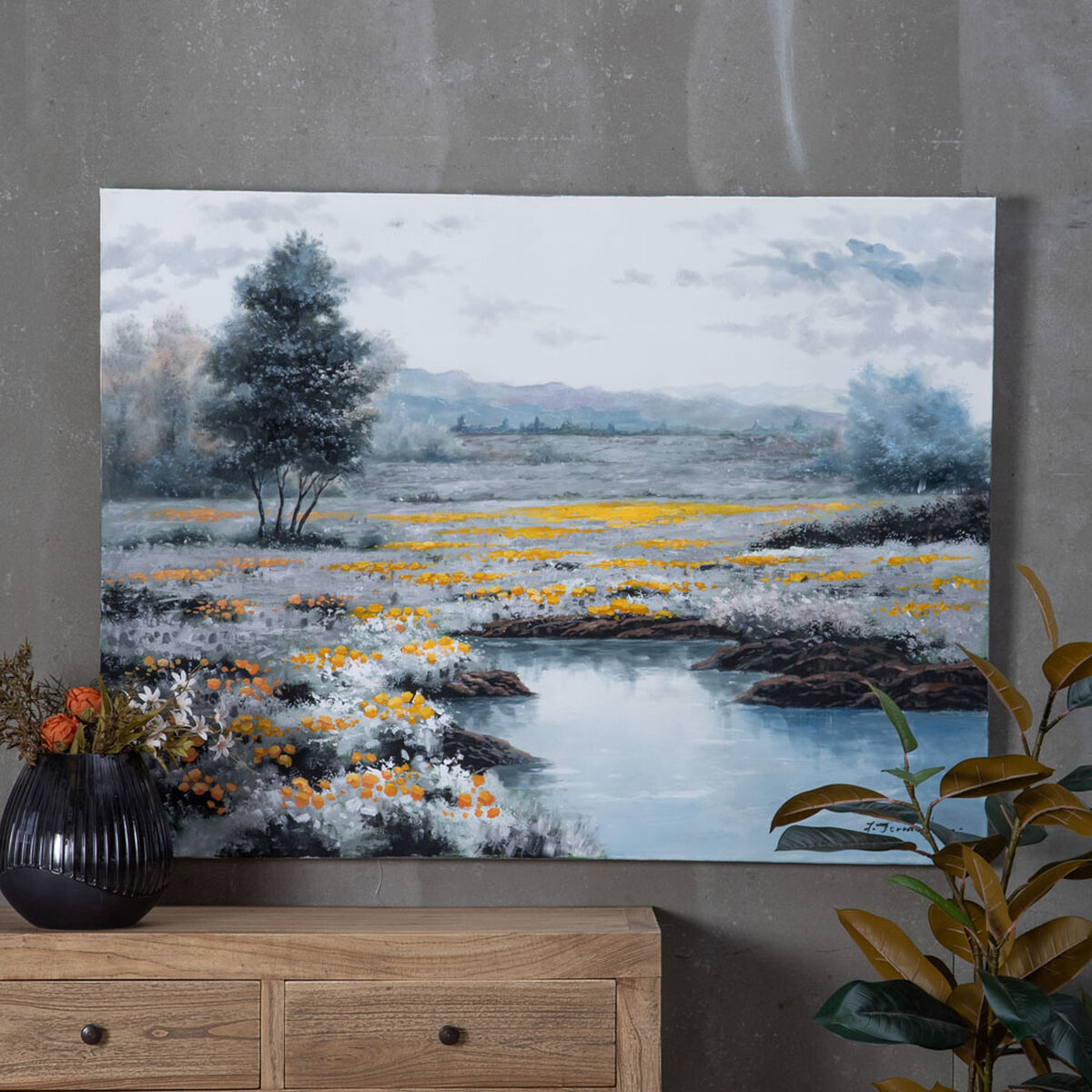 Kanvas Landskap 120 x 3,5 x 90 cm - 6