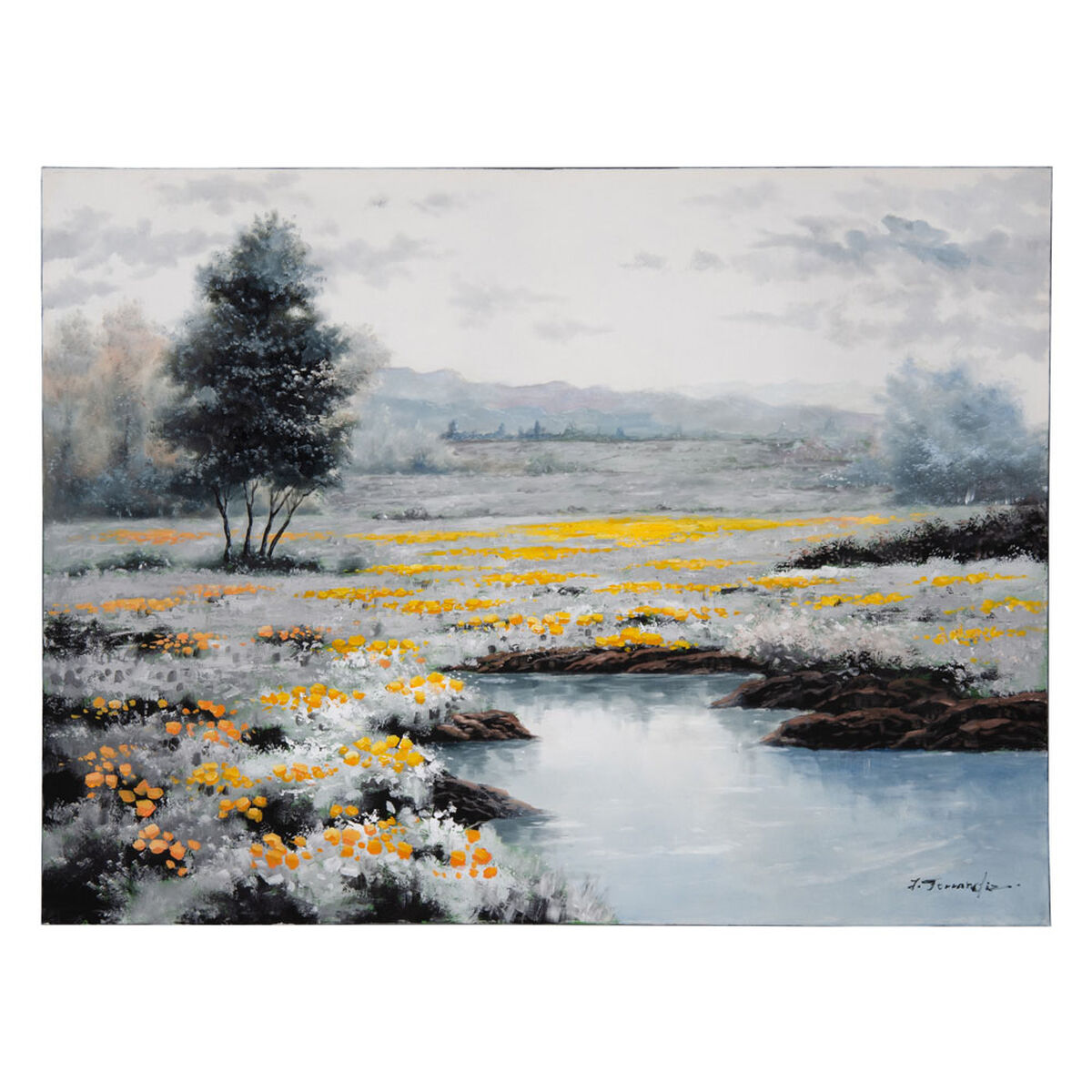 Kanvas Landskap 120 x 3,5 x 90 cm - 7