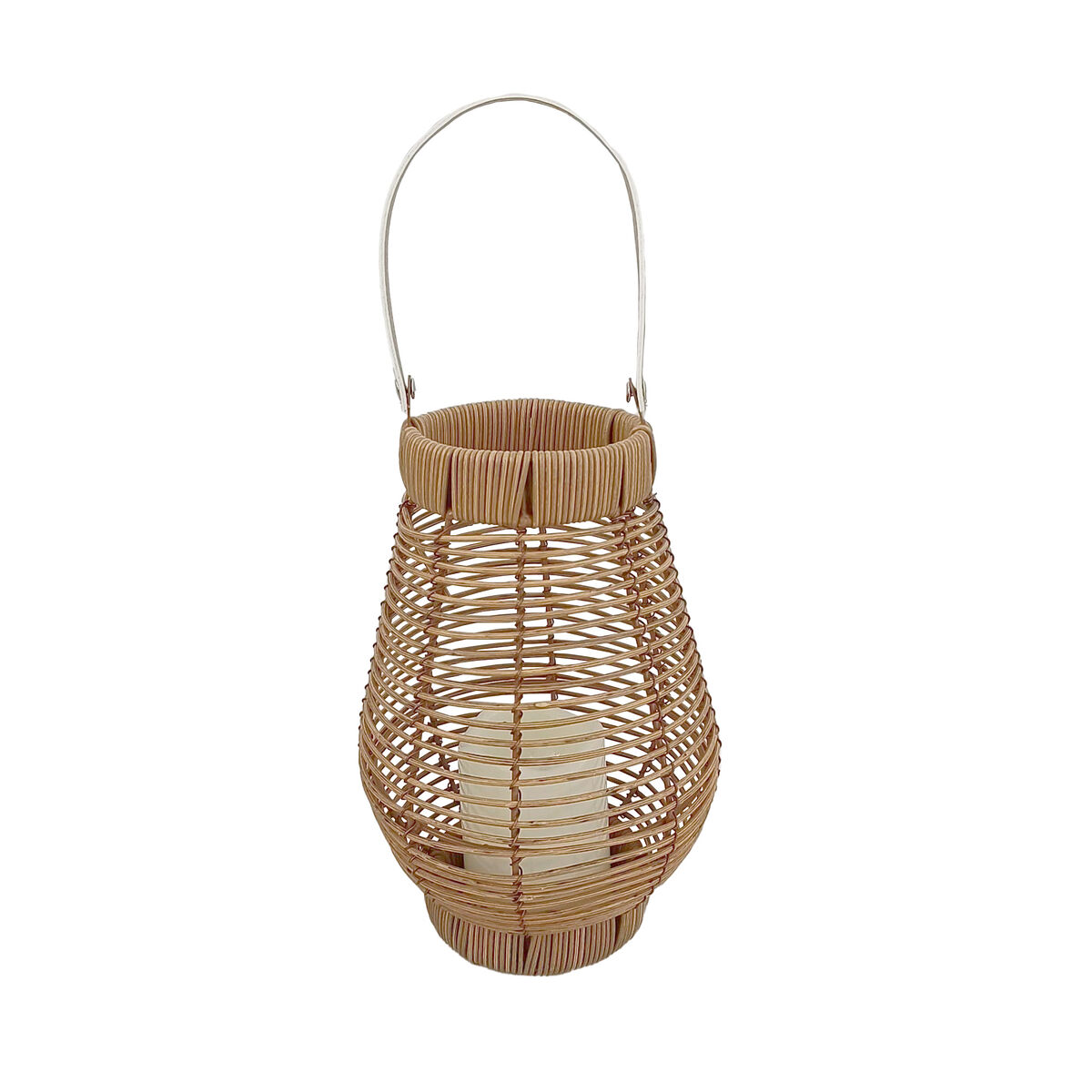 LED-lykta Versa Rattan