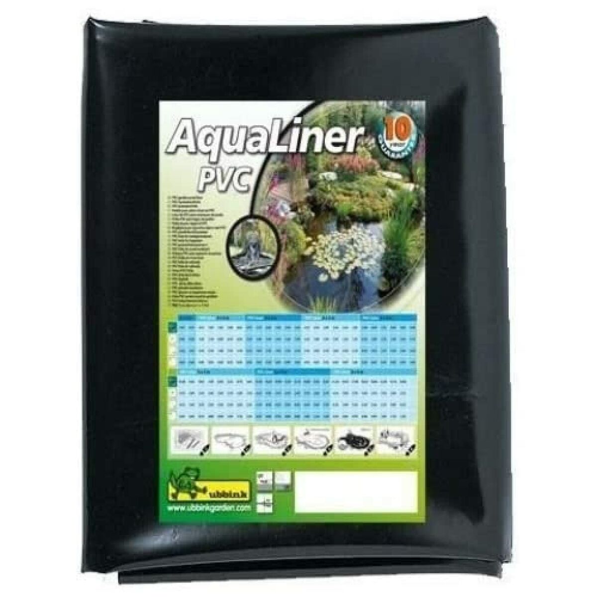 Pond Liner Ubbink AquaLiner PVC 0,5 mm 4 x 4 m - 4
