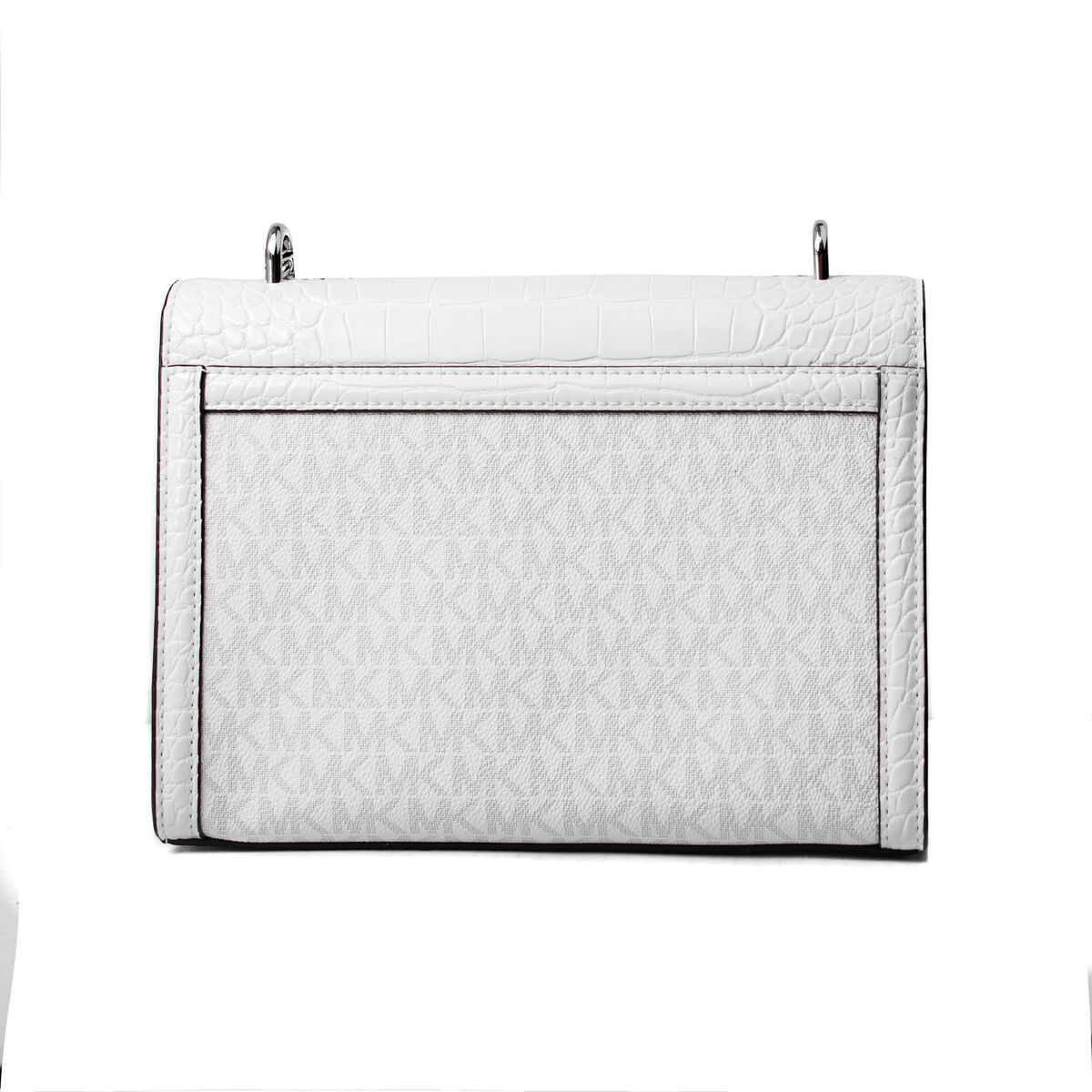 Axelväska Michael Kors Whitney Vit 24 x 18 x 8 cm - 2