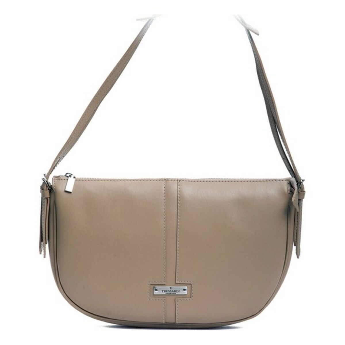 Damväska Trussardi D66TRC00035-CAMEL Kräm - 8