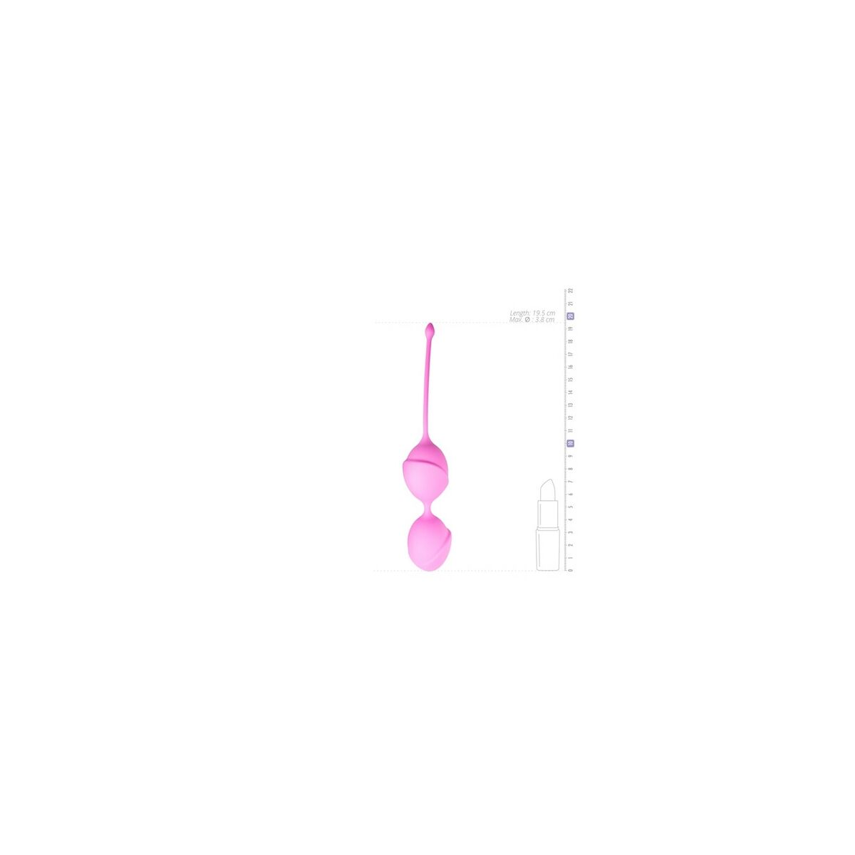 Orgasmkulor EasyToys Rosa - 3