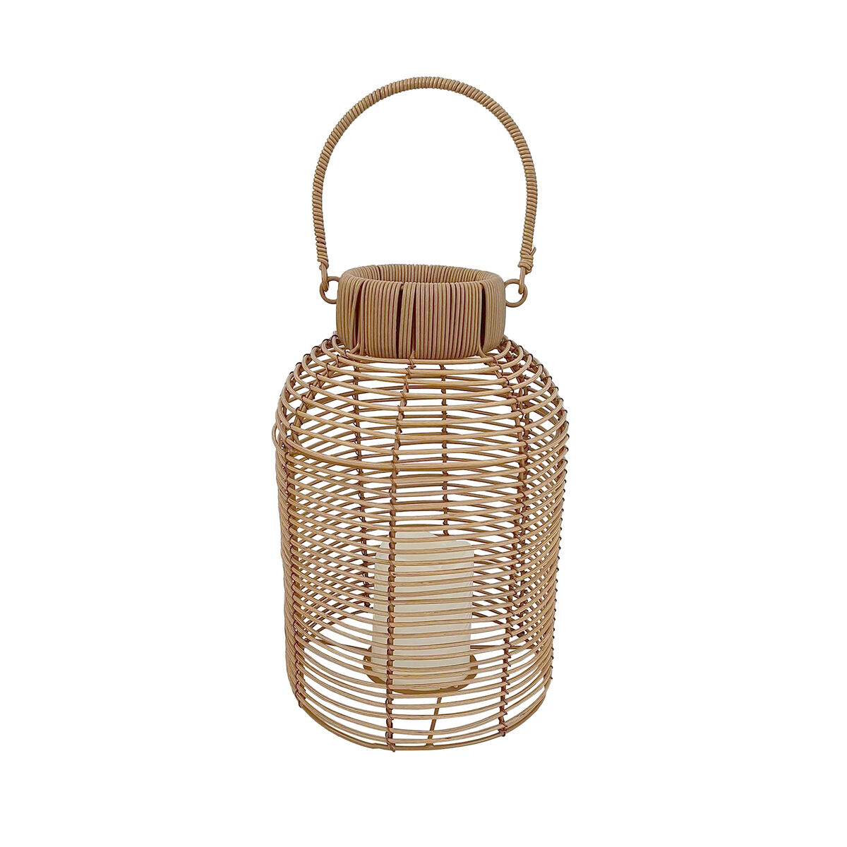 LED-lykta Versa Rattan