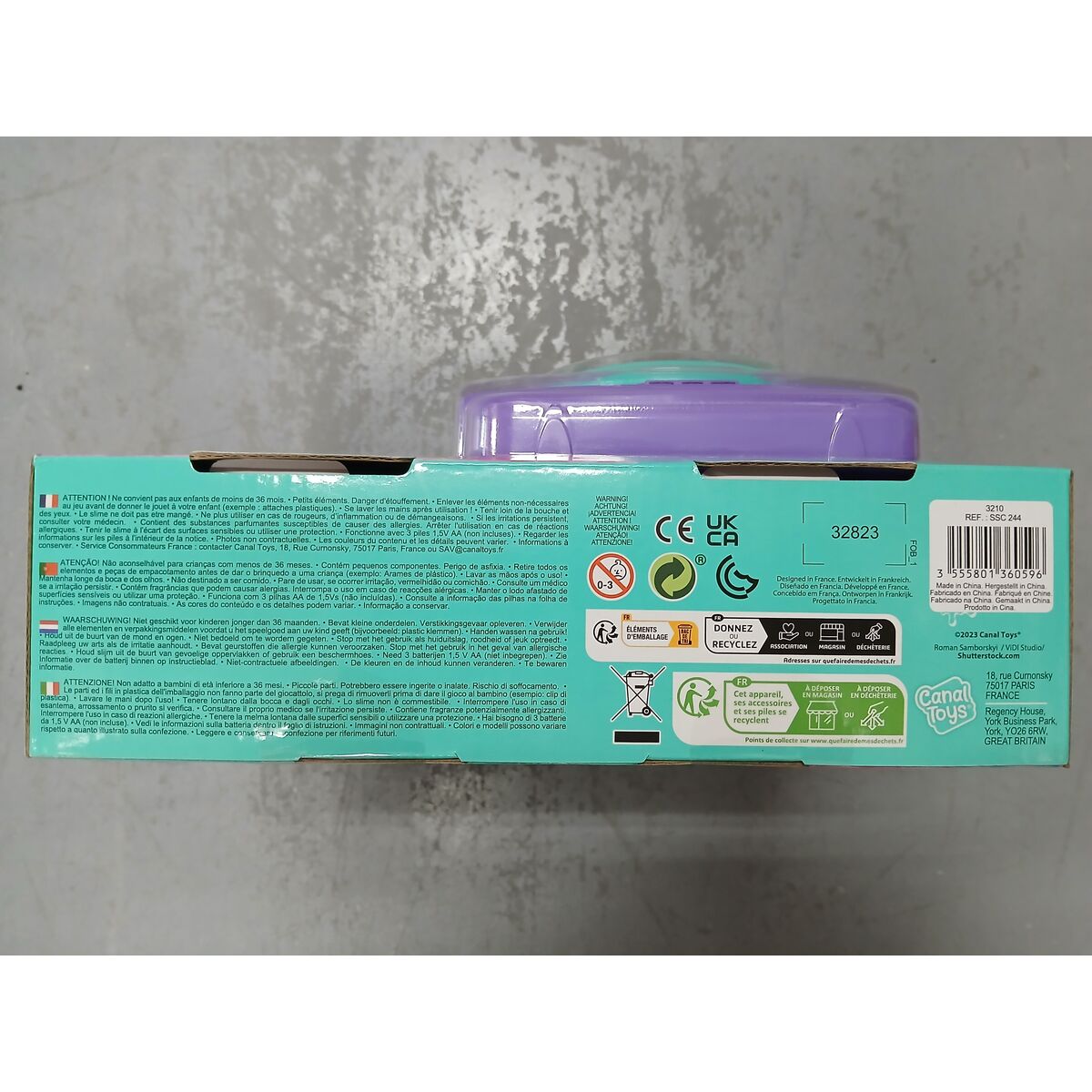Slime Canal Toys Washing Machine Fresh Scented - 5